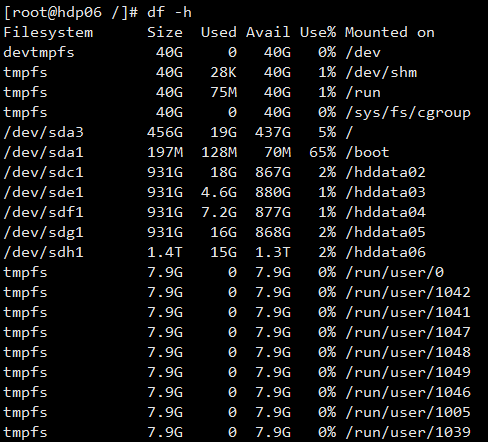 linux磁盘空间查看命令_查看磁盘的命令linux