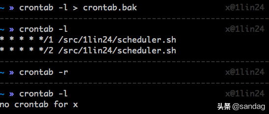 linux crontab命令_命令英文_命令方块指令