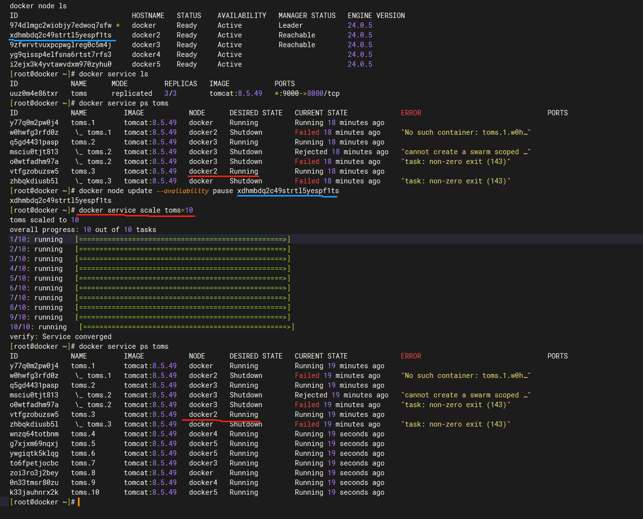 dockerswarm搭建_dockerswarm集群_docker-swarm