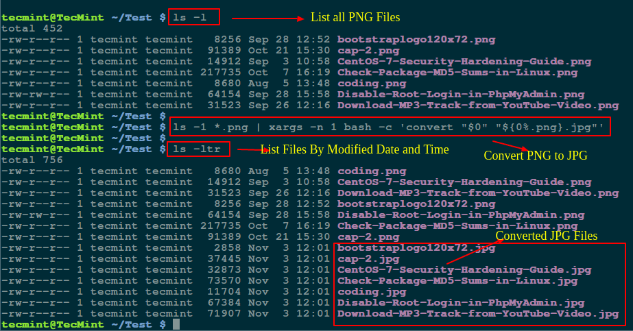 Linux 中 PNG 格式转为 JPG 格式