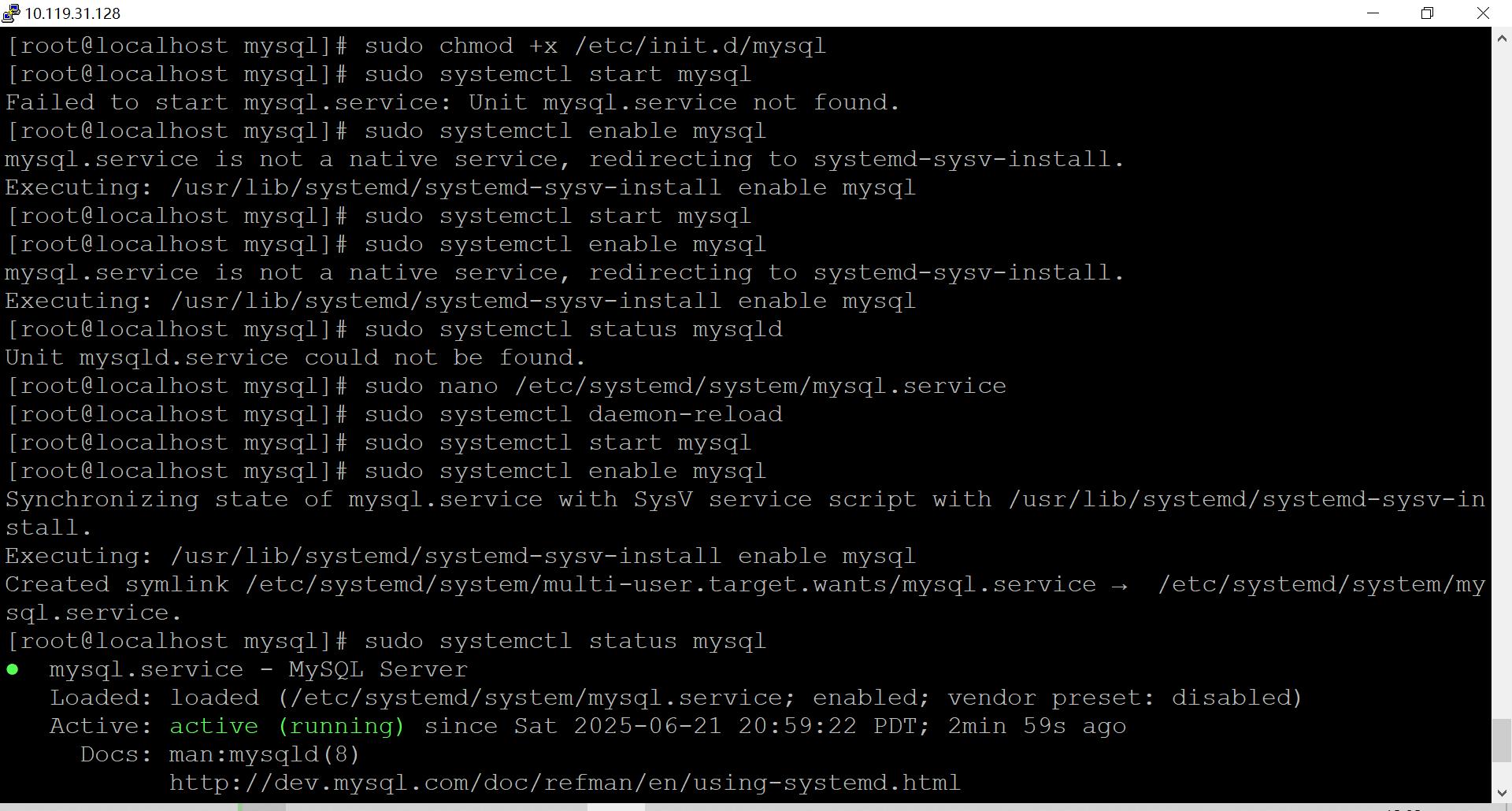 CentOS yum 安装依赖库失败解决方法_MySQL Linux 安装失败原因分析_linux系统移植