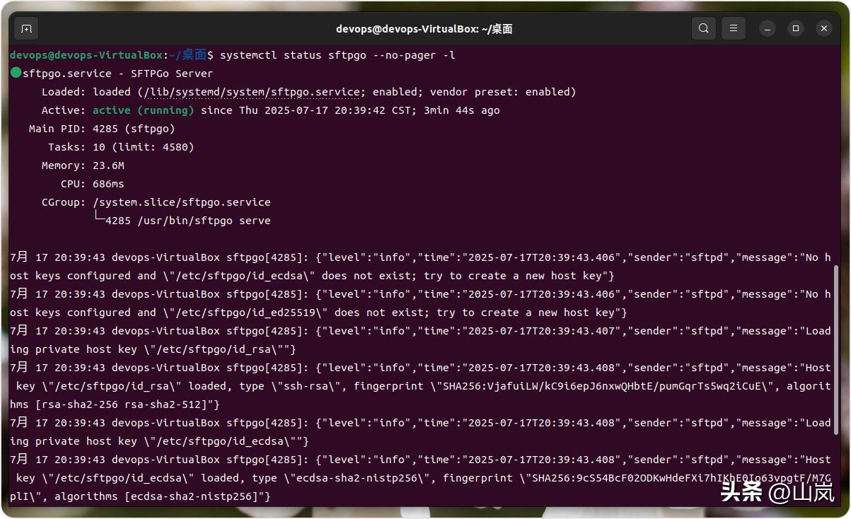 SFTPGo 安装教程_Ubuntu SFTP 服务器配置_linux操作系统安装 下载