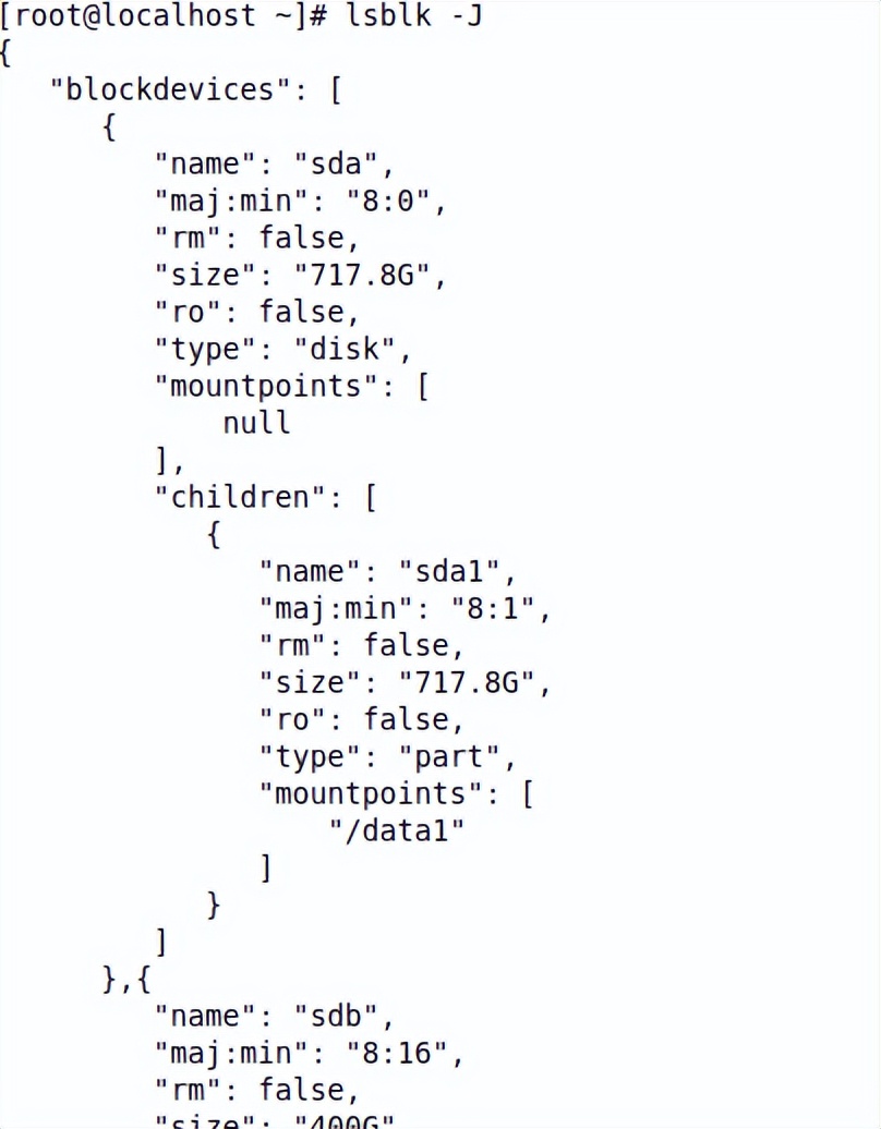 linux 看硬盘_lsblk 命令 列出块设备信息 _ lsblk 显示文件系统类型 UUID 