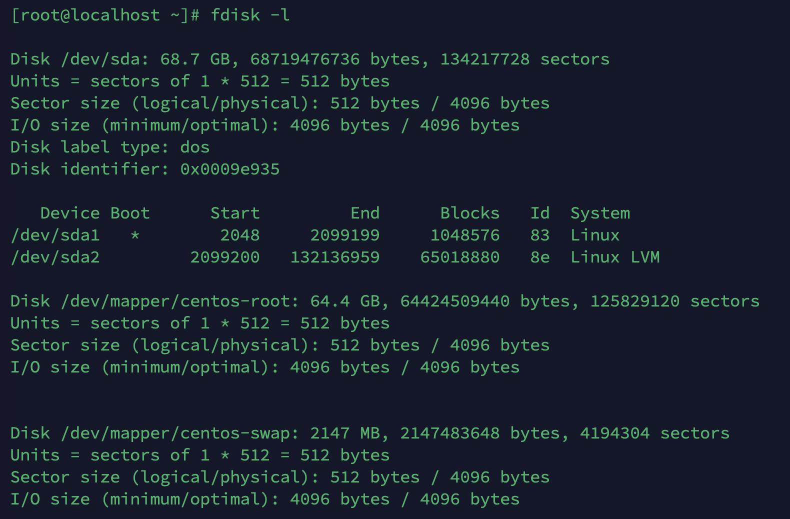 Linux逻辑卷管理器LVM使用教程_linux 看硬盘_Linux磁盘分区工具fdisk和parted