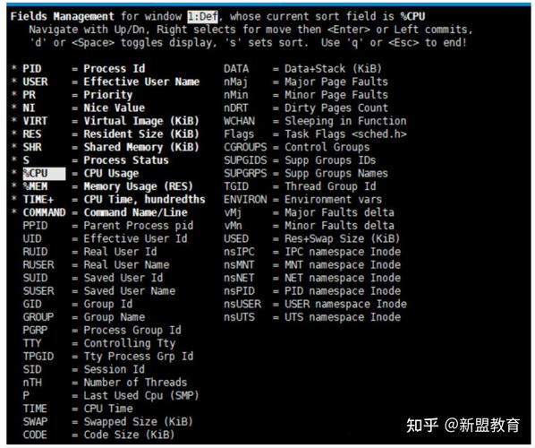 Linux系统监控工具详解_linux中top命令_top命令使用方法