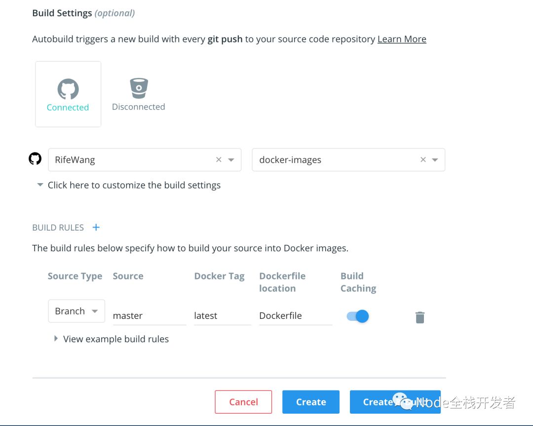 python pipenv node pm2 dockerfile dockerhub自动化构建_docker nodejs pm2