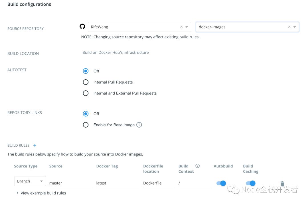 docker nodejs pm2_python pipenv node pm2 dockerfile dockerhub自动化构建