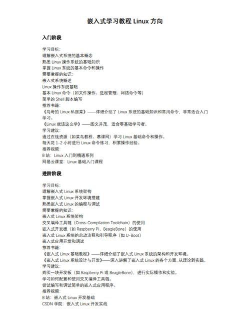 从实践中学嵌入式linux应用程序开发 pdf_嵌入式Linux应用程序开发课程设计_实践学嵌入式Linux应用程序开发
