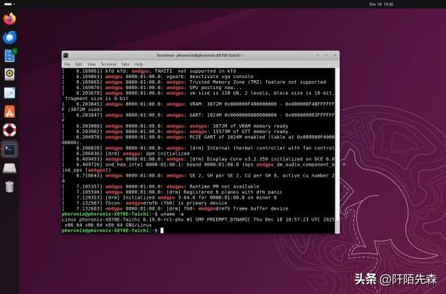 nvidia显卡linux驱动_AMD老显卡Linux内核6.19优化_AMD显卡驱动更新性能提升