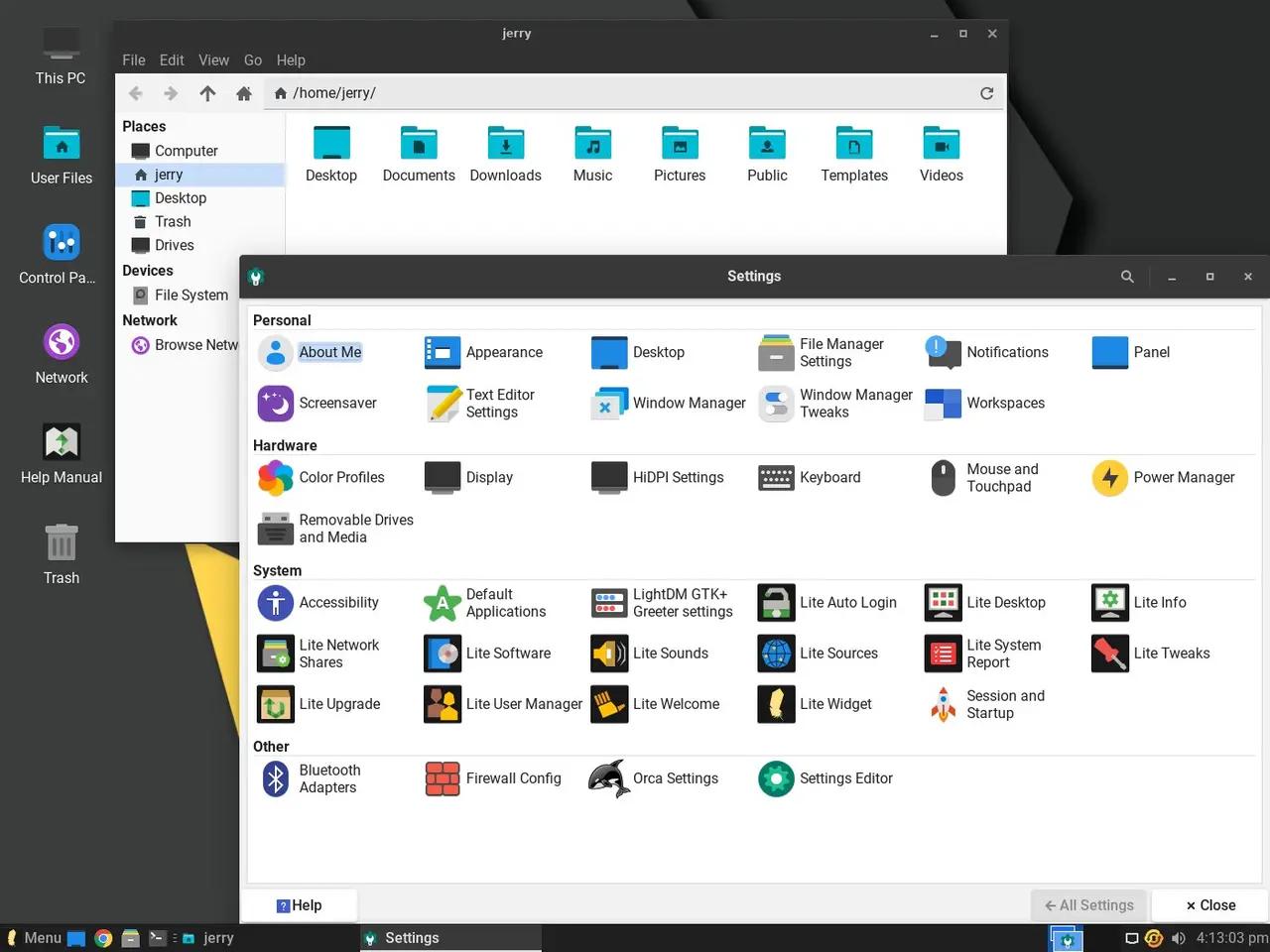 linux 发行版本_Linux Lite 6.0 Fluorite Ubuntu 22.04 LTS Xfce 4.16 Materia主题 Lite Patch辅助技术 Chrome浏览器系统监控中心