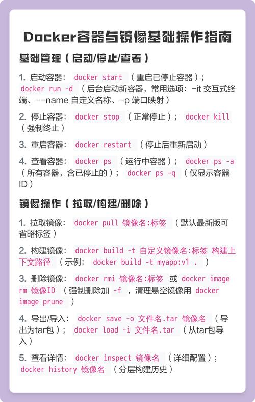 docker命令操作大全_docker命令菜鸟教程_docker 命令手册