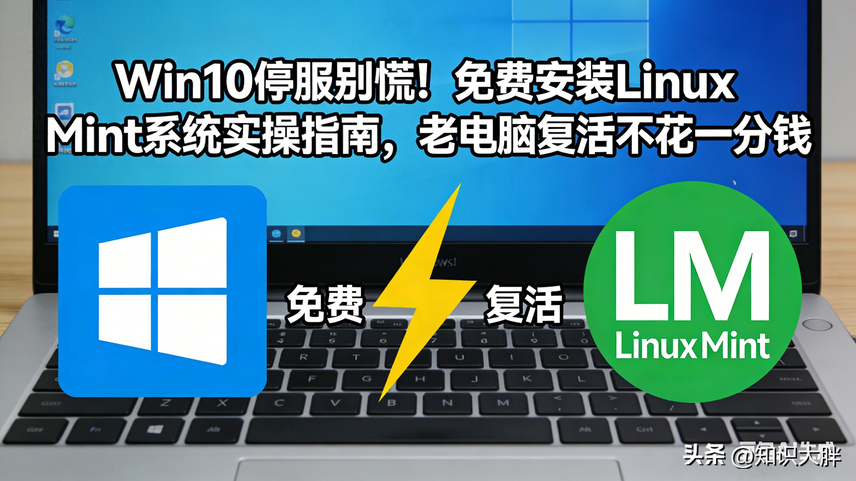 Win10停服后替代方案_linux系统下载软件_Linux Mint安装教程