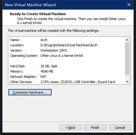 linux系统下载软件_Arch Linux 安装教程_VMware Workstation Pro 下载 Arch Linux