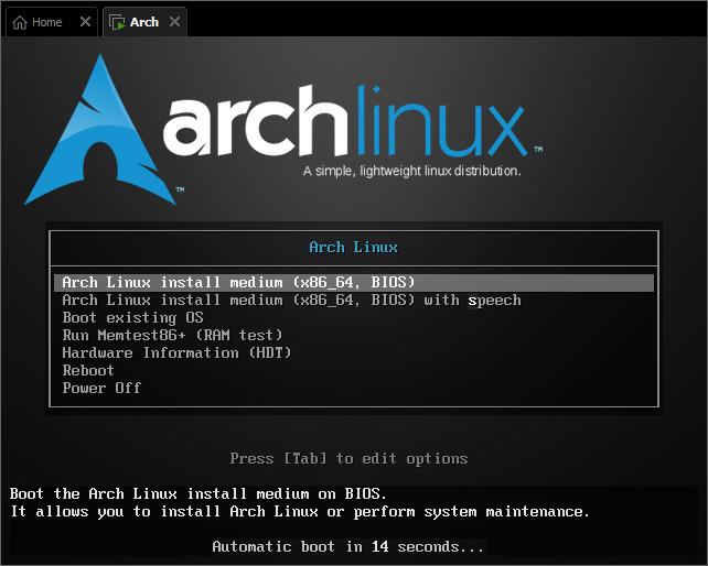 Arch Linux 安装教程_VMware Workstation Pro 下载 Arch Linux_linux系统下载软件