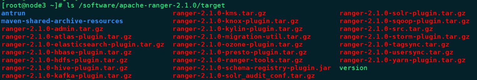 linux命令下载tar.gz_Ranger2.1.0 Maven编译教程_编译Ranger2.1.0源码 git 安装配置