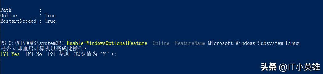 启用WSL命令行启动Windows子系统Linux安装方法_centos 面板_WSL2开启方法教程