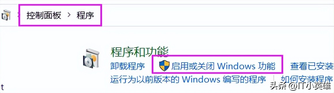 启用WSL命令行启动Windows子系统Linux安装方法_centos 面板_WSL2开启方法教程