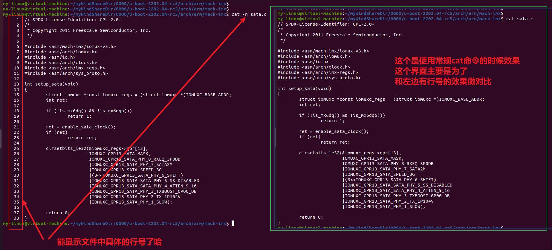 Linux查看文件命令_cat tac nl less more head tail grep file od hexdump wc_linux系统错误日志
