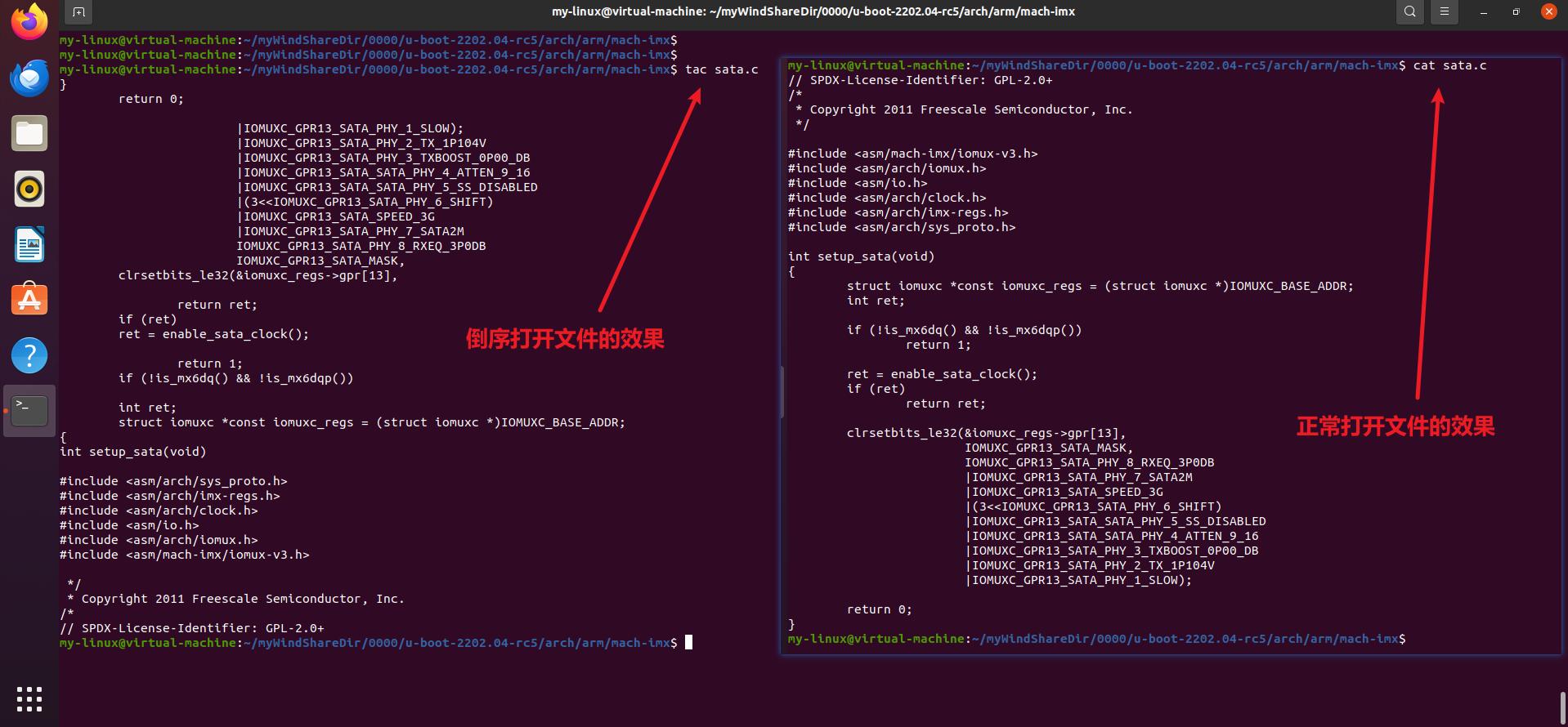 linux系统错误日志_Linux查看文件命令_cat tac nl less more head tail grep file od hexdump wc