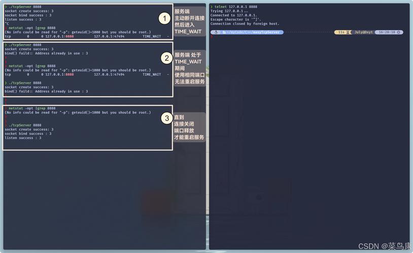 netstat tcp connection status count_linux关闭tcp连接命令_shell script explanation